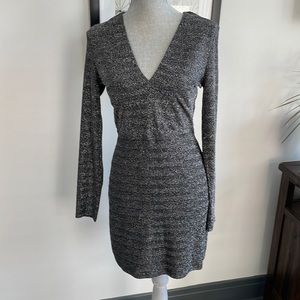 Black Shimmer Dress